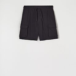 Sinsay - Pantaloni scurți cargo - Negru-For him > clothes > shorts