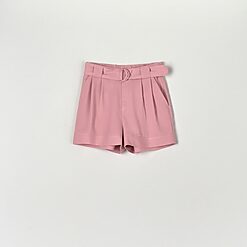 Sinsay - Pantaloni scurți cu cordon - Roz-Collection > all > shorts