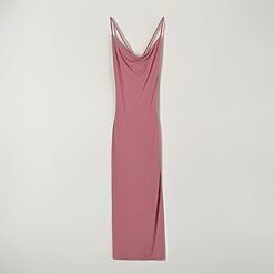 Sinsay - Rochie maxi cu bretele subțiri - Roz-Collection > all > dresses