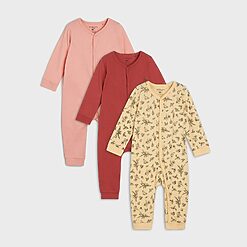 Sinsay - Set de 3 salopete - Oranj-Baby > baby girl > pyjamas