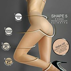 Ciorapi modelatori compresivi (5.2-9 mmHg) Marilyn Lux Line Shape 5 30 den-COMPRESIVI & MODELATORI