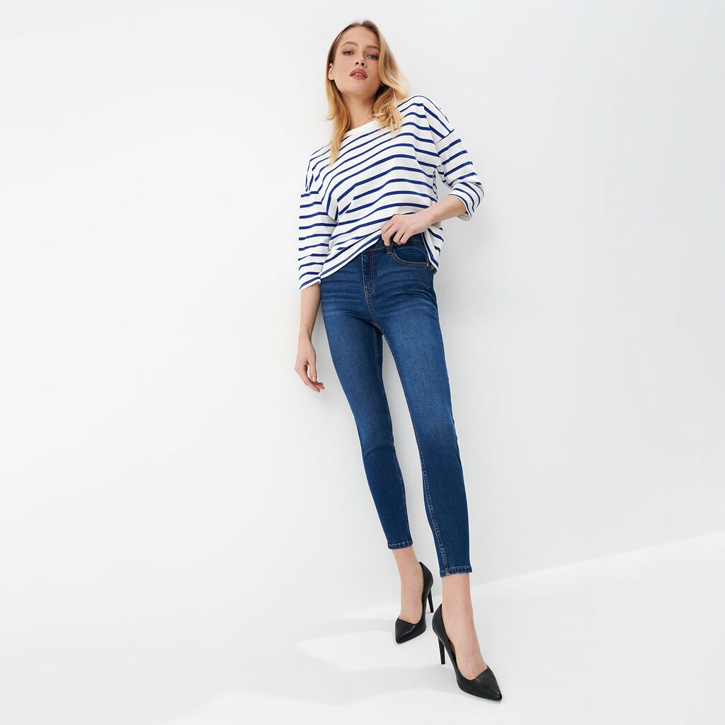 Mohito - Blugi skinny fit - Albastru-All > jeans