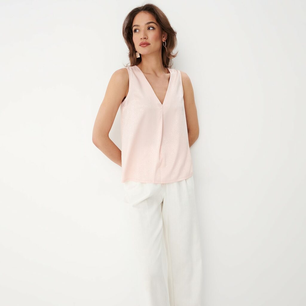 Mohito - Bluză elegantă - Roz-All > blouses