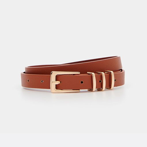 Mohito - Cordon cu cataramă - Maro-Accessories > belts