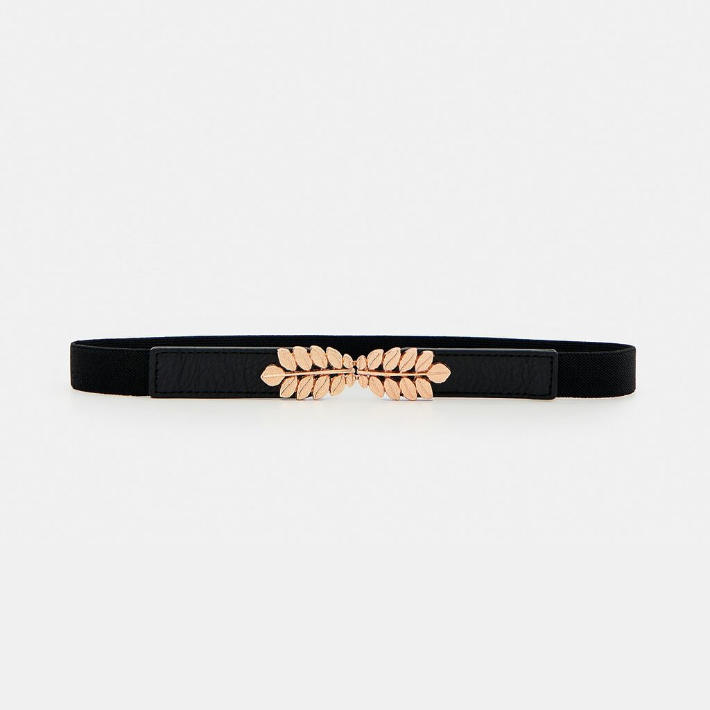 Mohito - Cordon cu cataramă - Negru-Accessories > belts