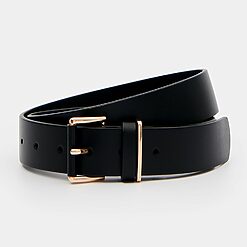 Mohito - Cordon cu cataramă - Negru-Accessories > belts