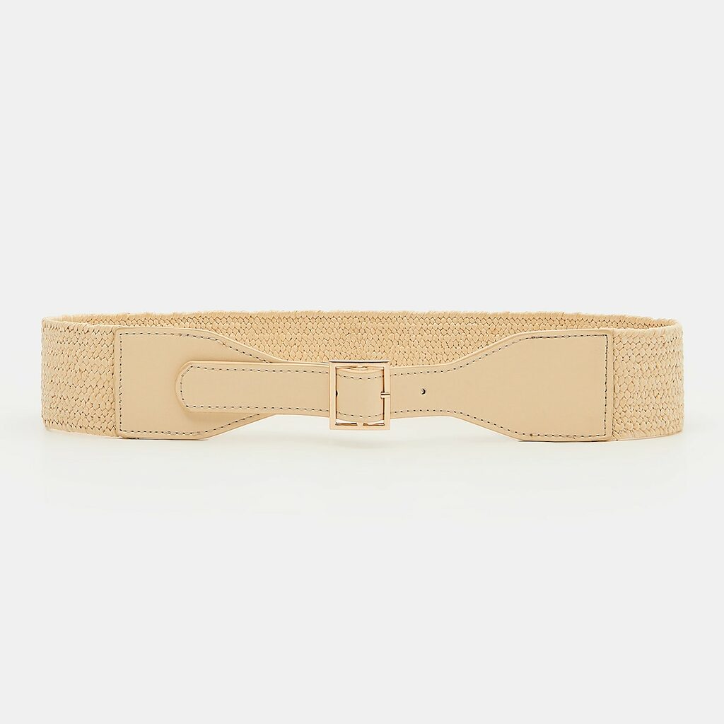 Mohito - Curea elastică lată - Ivory-Accessories > belts