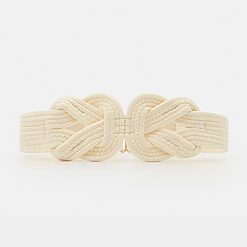 Mohito - Curea largă - Ivory-Accessories > belts