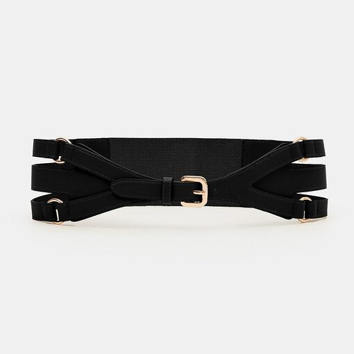 Mohito - Curea largă - Negru-Accessories > belts
