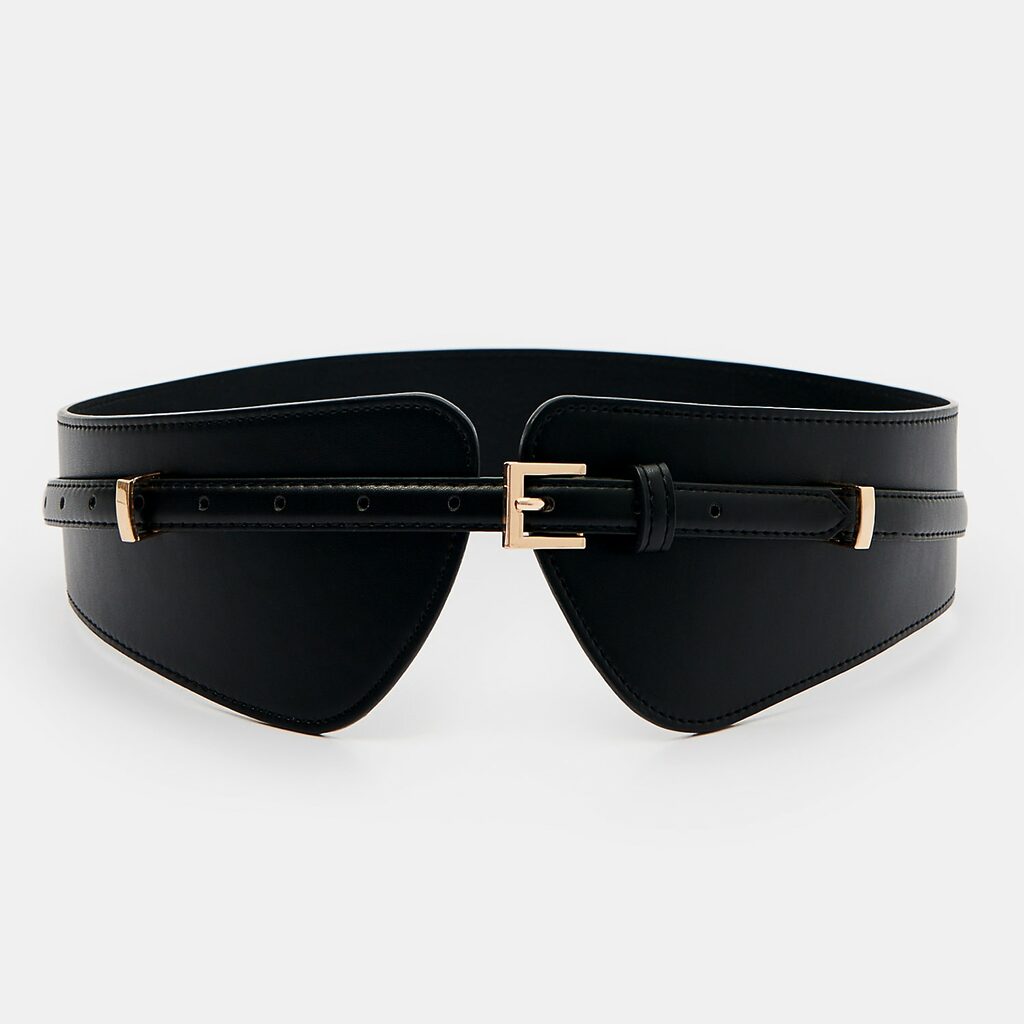 Mohito - Curea largă - Negru-Accessories > belts