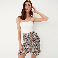 Mohito - Fustă cu imprimeu - Negru-All > skirts