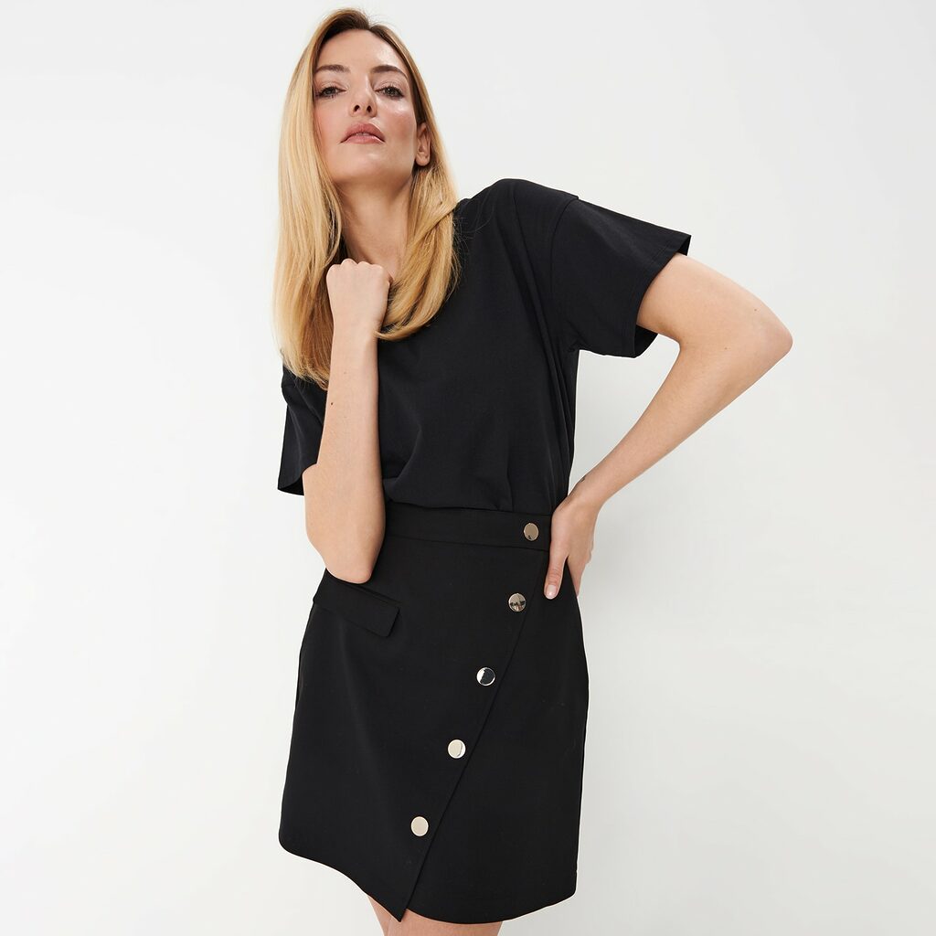 Mohito - Fustă mini - Negru-All > skirts