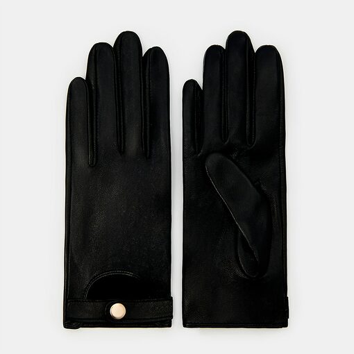 Mohito - Mănuși cu detaliu decupat - Negru-Accessories > accessories