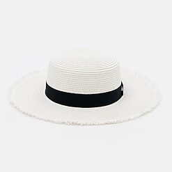Mohito - Pălărie din paie - Alb-Accessories > hats