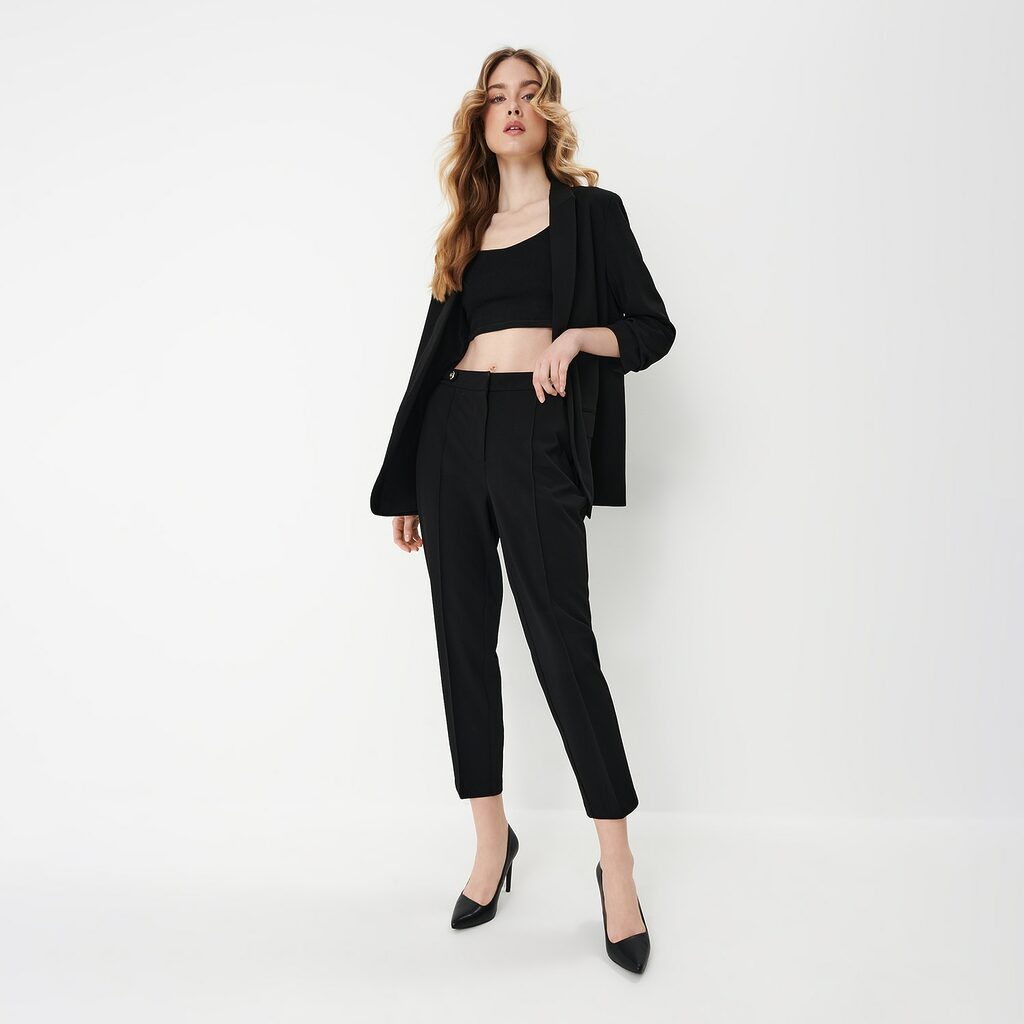 Mohito - Pantaloni eleganți - Negru-All > trousers