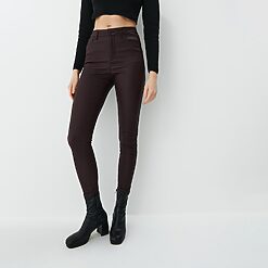 Mohito - Pantaloni skinny cerați - Maro-All > jeans