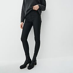 Mohito - Pantaloni skinny cerați - Negru-All > jeans