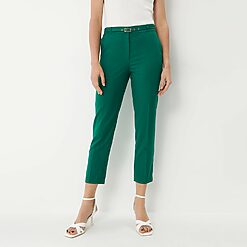 Mohito - Pantaloni țigaretă - Verde-All > trousers