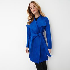 Mohito - Pardesiu cu cordon - Albastru-All > outerwear