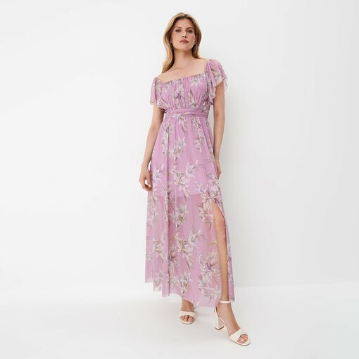 Mohito - Rochie cu model floral - Violet-All > dresses > floral dresses