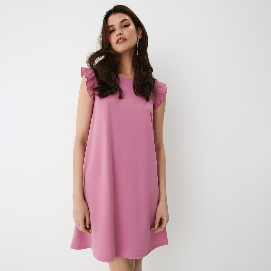 Mohito - Rochie trapez mini - Violet-All > dresses > cocktail dresses