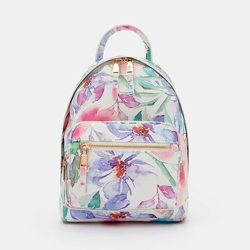 Mohito - Rucsac cu imprimeu floral - Multicolor-Accessories > bags