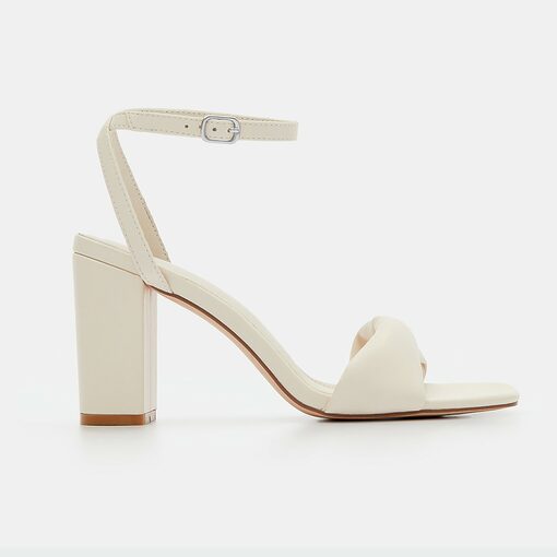 Mohito - Sandale cu toc - Ivory-Accessories > shoes
