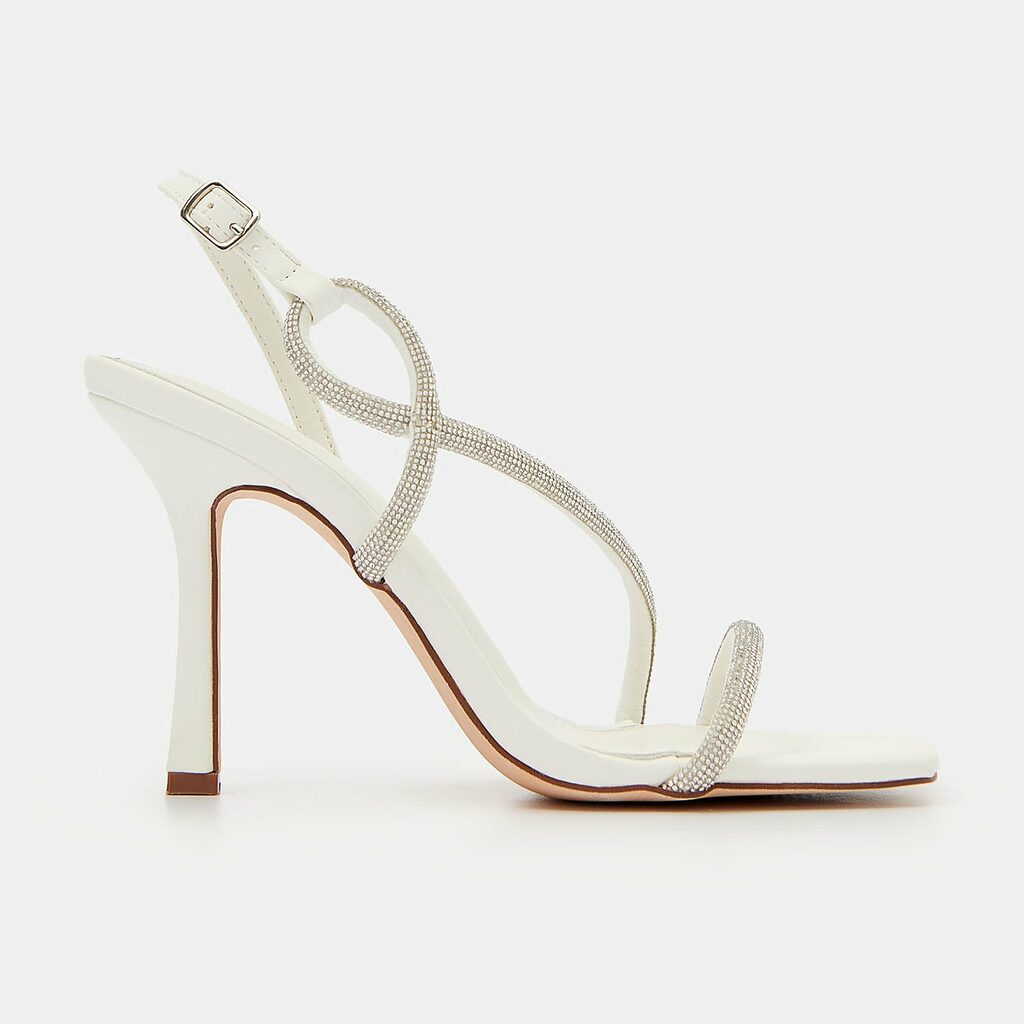 Mohito - Sandale stiletto - Alb-Accessories > shoes