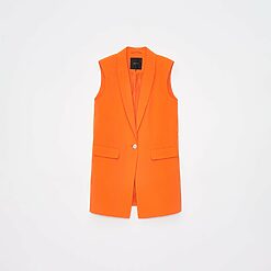 Mohito - Vestă elegantă - Oranj-All > jackets