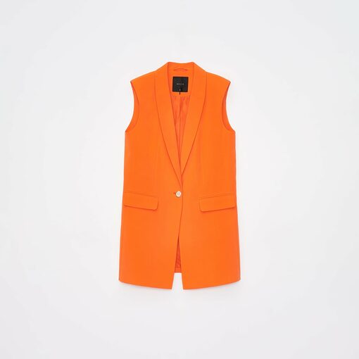Mohito - Vestă elegantă - Oranj-All > jackets