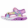 Sandale SKECHERS pentru copii FLUTTER HEARTS SANDA - 302967LLVMT-Incaltaminte-Sandale