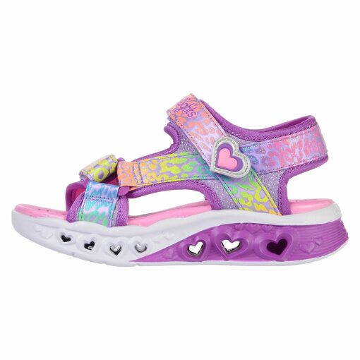 Sandale SKECHERS pentru copii FLUTTER HEARTS SANDA - 302967LLVMT-Incaltaminte-Sandale