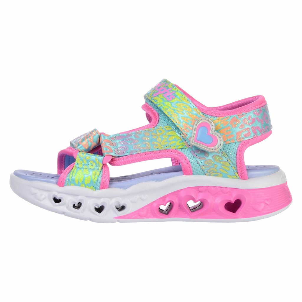 Sandale SKECHERS pentru copii FLUTTER HEARTS SANDA - 302967LTQMT-Incaltaminte-Sandale