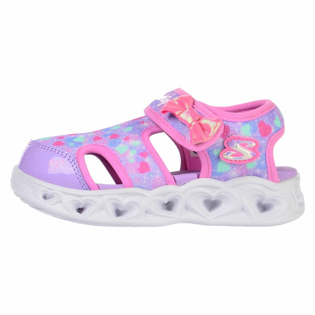 Sandale SKECHERS pentru copii HEART LIGHTS SANDALS - 303250NPKLV-Incaltaminte-Sandale