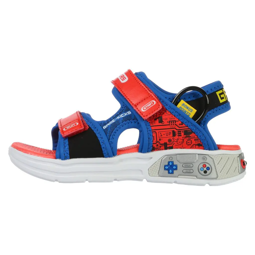 Sandale SKECHERS pentru copii POWER SPLASH - 402264LRDBL-Incaltaminte-Sandale