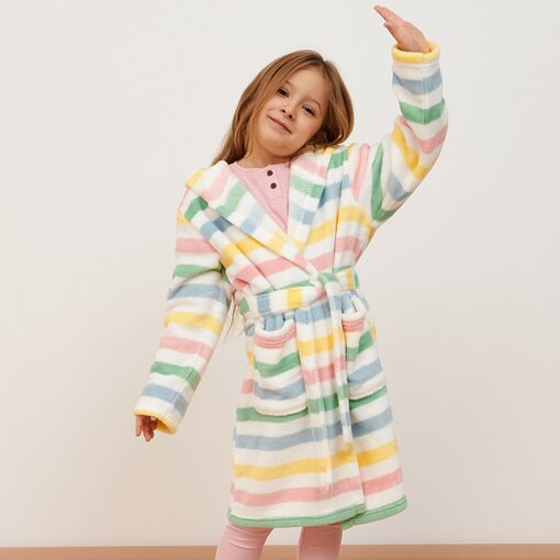 Sinsay - Halat de casă - Alb-Kids > kid girl > pyjamas