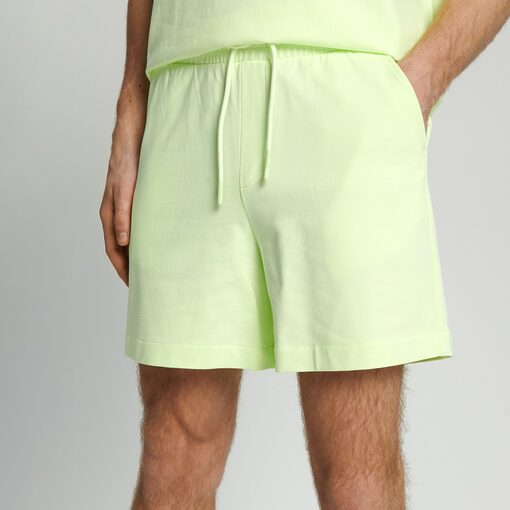 Sinsay - Pantaloni scurți cu șnur decorativ - Verde-For him > clothes > shorts