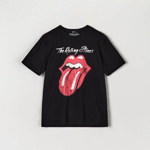 Sinsay - Tricou The Rolling Stones - Negru-For him > clothes > t-shirts