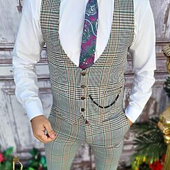 Compleu de barbati Vesta si Pantalon CU204 2