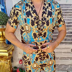 Compleu de vara Camasa Pantalon scurt Reginald CMP103 3