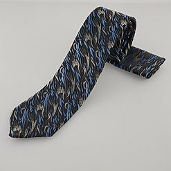 Cravata barbateasca cu bastista - CV314-Accesorii