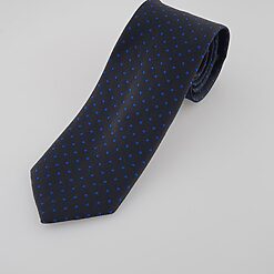 Cravata neagra cu punctulete albastre cod - CV274-Accesorii