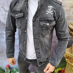 Gri cu imprimeuri - GB132-Reduceri