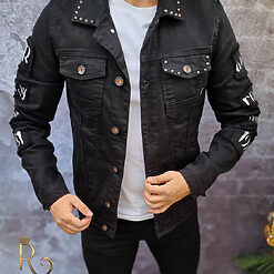 Neagra cu imprimeuri - GB128-Reduceri