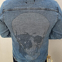 Geaca de blug pentru barbati Slim Fit Skeleton Skull GB31 3