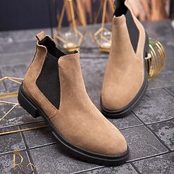 din piele întoarsă 100% naturala - GH126-Ghete