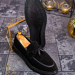 Talpa înaltă neagra – AD488-Mocasini Casual