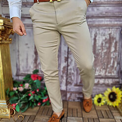 Slim Fit si Conici - PN643-Pantaloni