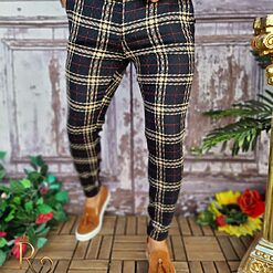 Pantaloni eleganti de barbati croiala slim fit PN588 2