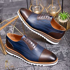 Bleumarin - P1544-Pantofi